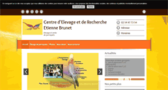 Desktop Screenshot of centre-elevage-recherche.com